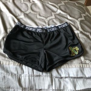 VS Pink Oakland Athletic Shorts